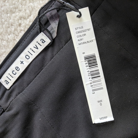 NWT SEQUIN Alice + Olivia sequin pencil skirt - Picture 3 of 8